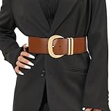 JasGood Damen Breiter Gürtel Elastischer Taillengürtel für Kleider Stretchy Gürtel...
