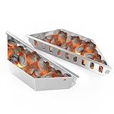 onlyfire Char-Basket 2 Stück, Edelstahl Holzkohlekörbe für Direktes und Indirektes...