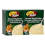 Instant Suppe – Cremige Hühnersuppe (Romige Kippensoep) – 62 g – 10er Pack –...