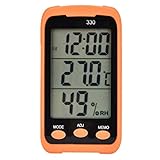 TFIIEXFL Funk-Thermometer Hygrometer, Mini Feuchte Und Temperatur Mit Datenexport