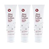 Aloe Heat Lotion - 118ml- Soothing Massage Lotion - Pack of 5