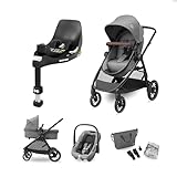 Maxi-Cosi Zelia S Trio Kinderwagen 3in1 Set, FamilyFix 360 drehbare Basisstation Bundle -...