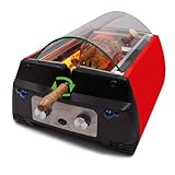 Livington Rotisserie Chef - Rot - Indoorgrill, Drehgrill und Tischgrill -...