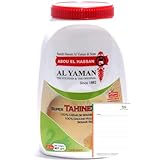 Al Yaman Tahin (Tahineh) 907g XXL Packung | Original libanesische Sesampaste | 100% reines...