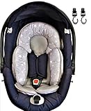 Universal Sitzverkleinerer Babyschale Kinderwagen Einlage Atmungsaktiv...