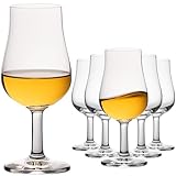 IMPERIAL Nosing Glas 6er Set – Tastingglas für Whisky & Brandy – 120ml Crystalline...