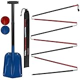 ALPIDEX Lawinensonde 260 oder 320cm und Schneeschaufel Klappbar Set Aluminium...