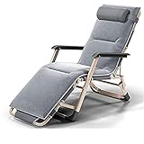Zero Gravity Chair from - Extra Wide Garden Folding Chair, Adjustable Deckchair