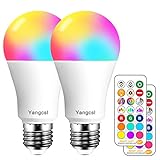 yangcsl 10 W A19 Timing Fernbedienung Controller RGBW Farbe wechselnde LED-Glühlampen,...