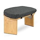 BUDDLEY Meditationsbank klappbar, Yogahocker mit Kissen, Meditationsbank, Meditationsstuhl...