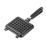 Evvmnaks 1 Waffelplatten für Herdplatte, tiefe Füllung, aus Aluminiumlegierung,...