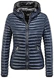 COLMAR Damen Daunenjacke-2224P Jacke, Navy Blue-Dark Steel, 40