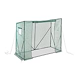 Relaxdays Tomatengewächshaus, PE-Folie, HBT: 170 x 205 x 80 cm,...