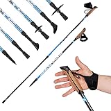 MSPORTS Nordic Walking Stöcke Premium - hochwertige Qualität - Superleicht - auswählbar...