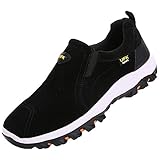 Zpllsbratos Herren Casual Schuhe Mokassin Schuhe zum Wandern 39-48, Schwarz - Schwarz -...
