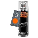 TRISTARcolor RAL 2004 Reinorange seidenmatt 2K Acryl Spraydose Sprühdose...