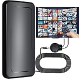 Rewave TV-Antenne DVBT2 Antenne – Freeview Digitale TV-Antenne für den Innenbereich mit...