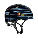 Nutcase Little Nutty-Defy Gravity (Reflective) Jugendhelm, Unisex, Mehrfarbig, Größe S