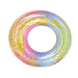 TOYANDONA Schwimmring Für Erwachsene Soaker Neon Luft Abnehmbarer Rettungsring...