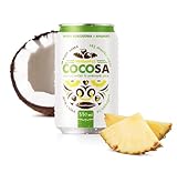 DIET-FOOD Cocosa Kokoswasser Still mit Ananassaft NFC – 330 ml – Natürliches...