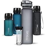 720°DGREE Trinkflasche “uberBottle“ softTouch +Früchtebehälter - 1L -...