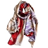 FAIRYGATE Schals & Tücher für Damen Seidentuch Halstuch Seidenschal Bandana Satin Tuch...