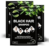 WELL4U - Black Hair Shampoo - Shampoo gegen graue Haare - Schwarzes Haarshampoo...
