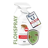 Flohspray für Wohnung & Möbel 500 ml – Spray für Teppiche, Polster & Tierplätze –...
