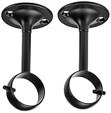 Amazon Basics Deckenhalterung für eine Vorhangstange mit einem Durchmesser von bis zu 2,9...