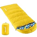 Skandika Dundee Junior Kinderschlafsack | Outdoor Camping Schlafsack für...