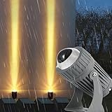 GUODDM LED-Strahler - 10-W-Rotations-LED-Landschaftsleuchten, LED-Außenstrahler,...