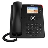 Snom D713 IP Telefon, SIP Tischtelefon (2,8' TFT-Farbdisplay 320 x 240 Pixel, 4...