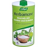 A. Vogel Herbamare Meersalz mit Gemüse und Kräutern, 500 g Salz