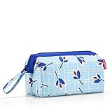 Reisenthel travelcosmetic Krawattenetui, 26 cm, 4 L, Blue Leaves