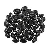 QUARKZMAN Feuer Glasperlen, runde Glas-Murmeln Kies Kieselsteine Vasenfüller für Tank...