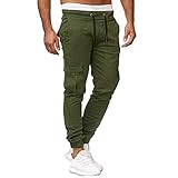 Leinenhose Freizeithose Sporthose Haremshosen Strandhose Sommerhose Hosen Baggy Männer...