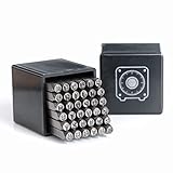 Seedor Punch Buchstabenstanzer-Set – alphanumerisches AZ/0–9 Stempelset aus...