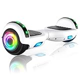 SISIGAD Offroad Hoverboard Kinder Adults mit 6,5' Reifen Leistungsstarke große Batterie...