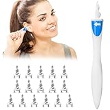 Ohrreinigungsset,360°Spirale Silikon Ohrreinige,Ohrenschmalz Entferner...