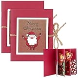 Generisch Weihnachts-Geldhalter Für Bargeld,5 Fächer Für Festliche Party-Ausstattung -...