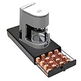 Jomdjmskes 40Pcs Kapselhalter, Kaffeekapseln Aufbewahrung, Schubladen Kapseln,...