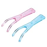 SUPVOX 2 stücke Wiederverwendbare Zahnseide Halter Floss Pick Dentalprodukte...
