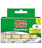 Nexa Lotte Fliegenfänger, zum Bekämpfen von Fliegen mit hoher Klebekraft und...