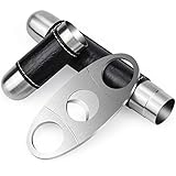 Zigarren Set Zigarrencutter Zigarrenhülse Edelstahl Doppelklingen...