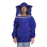 Imker-Schutzjacke für Erwachsene, Strapazierfähiges Polyester mit Rundem...