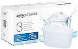 Amazon Basics Wasserfilterkartuschen, 3 Stück, passend für alle BRITA Systeme inkl....