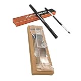 Ipetboom 1 Satz Bartfüller beard brush beard comb Bartformungswerkzeug Bartvorlage...