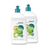HAKA Holzreiniger, 2x 750 ml, Parkettreiniger, für geölte & lackierte Holz- &...
