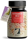 VITAMIN B12 hochdosiert - 365 Tabletten mit 500µg Vit B12 + FOLSÄURE 200µg pro Tablette...
