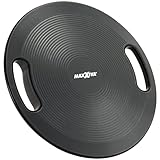 MAXXIVA Balanceboard schwarz 40 cm mit Griffen Therapiekreisel Wackelbrett...